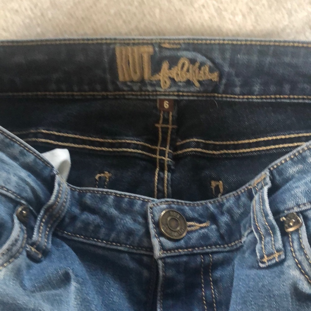 Like new Kut ankle jeans